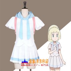 画像5: ポケットモンスター リーリエ(Lillie) コスプレ衣装 abccos製 「受注生産」 (5)