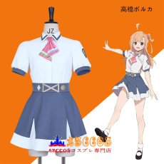 画像4: イキヅライブ！ LOVELIVE! BLUEBIRD  山田真緑/此花輝夜/春宮ゆくり/五桐玲/麻布麻衣/高橋ポルカ/駒形花火/佐々木翔音/調布のりこ/金澤奇跡 JK制服 コスプレ衣装 abccos製 「受注生産」 (4)