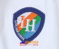 画像9: イキヅライブ！ LOVELIVE! BLUEBIRD  山田真緑/此花輝夜/春宮ゆくり/五桐玲/麻布麻衣/高橋ポルカ/駒形花火/佐々木翔音/調布のりこ/金澤奇跡 JK制服 コスプレ衣装 abccos製 「受注生産」 (9)