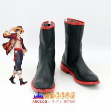 画像2: ONE PIECE ワンピース ポートガス·D·エース コスプレ靴 abccos製 「受注生産」 (2)