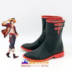 画像3: ONE PIECE ワンピース ポートガス·D·エース コスプレ靴 abccos製 「受注生産」 (3)