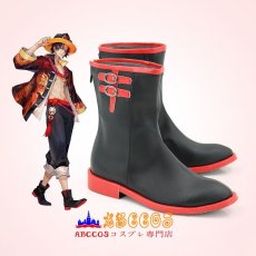 画像5: ONE PIECE ワンピース ポートガス·D·エース コスプレ靴 abccos製 「受注生産」 (5)