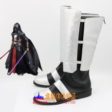 画像3: Star Wars スター・ウォーズ：ナイツ・オブ・ジ・オールド・リパブリック Darth Revan ダレスレバン ブーツ コスプレ靴 abccos製 「受注生産」 (3)