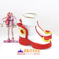 画像2: ONE PIECE（ワンピース）RED UTA コスプレ靴 abccos製 「受注生産」 (2)