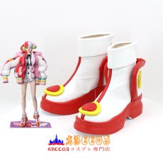 画像3: ONE PIECE（ワンピース）RED UTA コスプレ靴 abccos製 「受注生産」 (3)