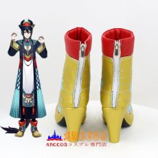 画像4: ツイステッドワンダーランド ツイステ ディアソムニア寮 lilia リリア malleus マレウス キョンシー ブーツ コスプレ靴 abccos製 「受注生産」 (4)