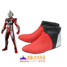 画像3: ウルトラマンネクサス レッド コスプレ靴 abccos製 「受注生産」 (3)