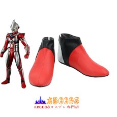 画像4: ウルトラマンネクサス レッド コスプレ靴 abccos製 「受注生産」 (4)