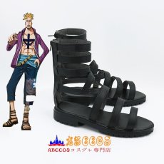 画像5: ONE PIECE ワンピース マルコ コスプレ靴 abccos製 「受注生産」 (5)