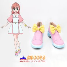 画像5: ひろがるスカイ！プリキュア 虹ヶ丘ましろ（にじがおか ましろ）コスプレ靴 abccos製 「受注生産」 (5)