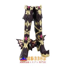 画像1: プリパラ PriPara 黒須あろま ブーツ コスプレ靴 abccos製 「受注生産」 (1)