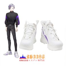 画像5: にじさんじ NIJISANJI VTuber 不破 湊 / ふわ みなと コスプレ靴 abccos製 「受注生産」 (5)