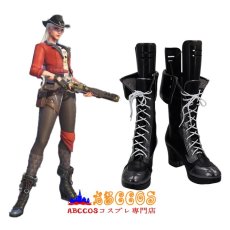 画像5: Overwatch オーバーウォッチ Ashe アッシュ コスプレ靴 abccos製 「受注生産」 (5)