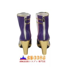 画像4: にじさんじ Virtual YouTuber NIJISANJI 闇ノシュウ Shu Yamino コスプレ靴 abccos製 「受注生産」 (4)