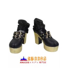 画像1: ディズニーツイステッドワンダーランド Riddle Rosehearts リドル・ローズハート コスプレ靴 abccos製 「受注生産」 (1)