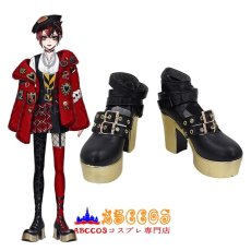 画像5: ディズニーツイステッドワンダーランド Riddle Rosehearts リドル・ローズハート コスプレ靴 abccos製 「受注生産」 (5)