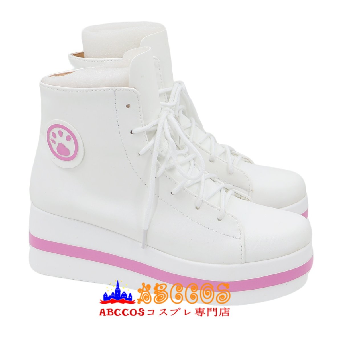 画像2: プロジェクトセカイ カラフルステージ! feat. 初音ミク 暁山瑞希(あきやま みずき)Akiyama Mizuki コスプレ靴 abccos製 「受注生産」 (2)