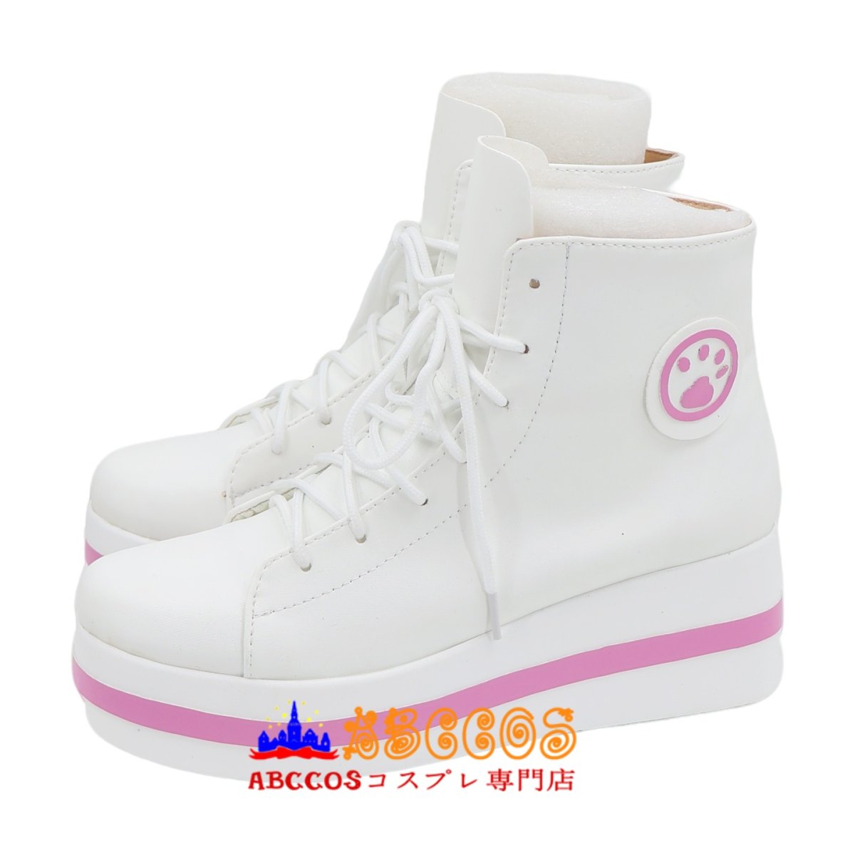 画像3: プロジェクトセカイ カラフルステージ! feat. 初音ミク 暁山瑞希(あきやま みずき)Akiyama Mizuki コスプレ靴 abccos製 「受注生産」 (3)