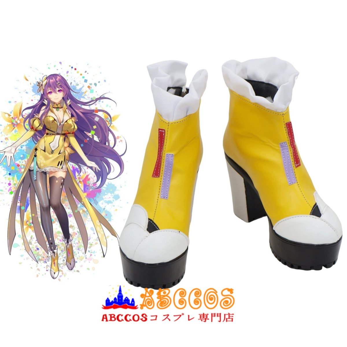 画像5: VOCALOID 墨清弦（Mo Qingxian モー・チンシャン）コスプレ靴 abccos製 「受注生産」 (5)