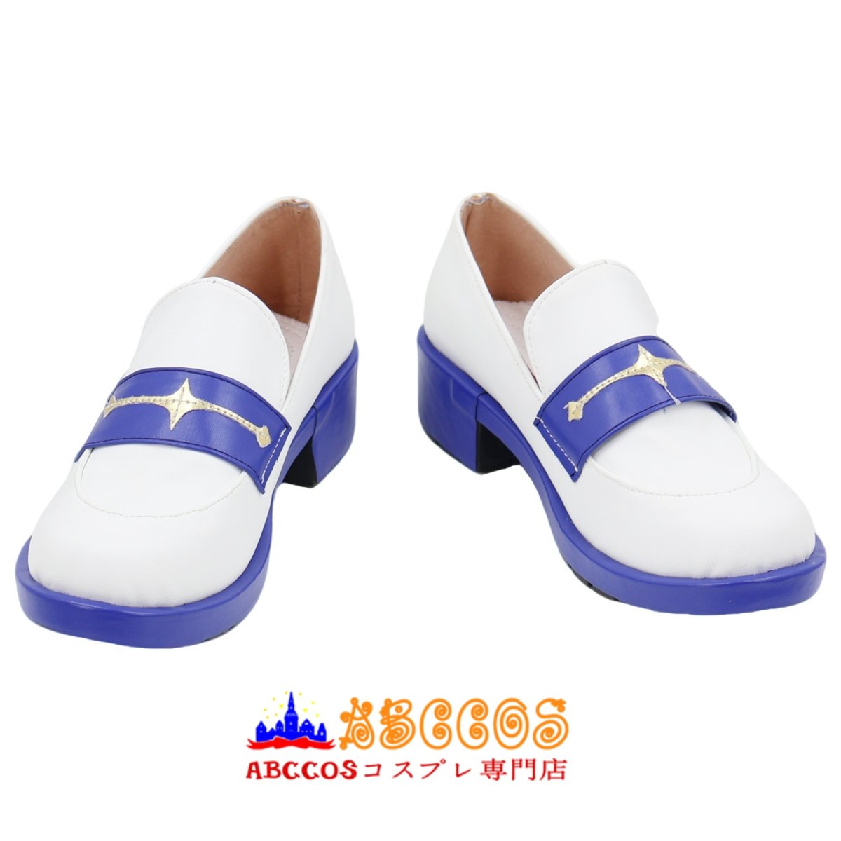 画像1: 魔法使いの約束 Promise of Wizard ホワイト/White コスプレ靴 abccos製 「受注生産」 (1)