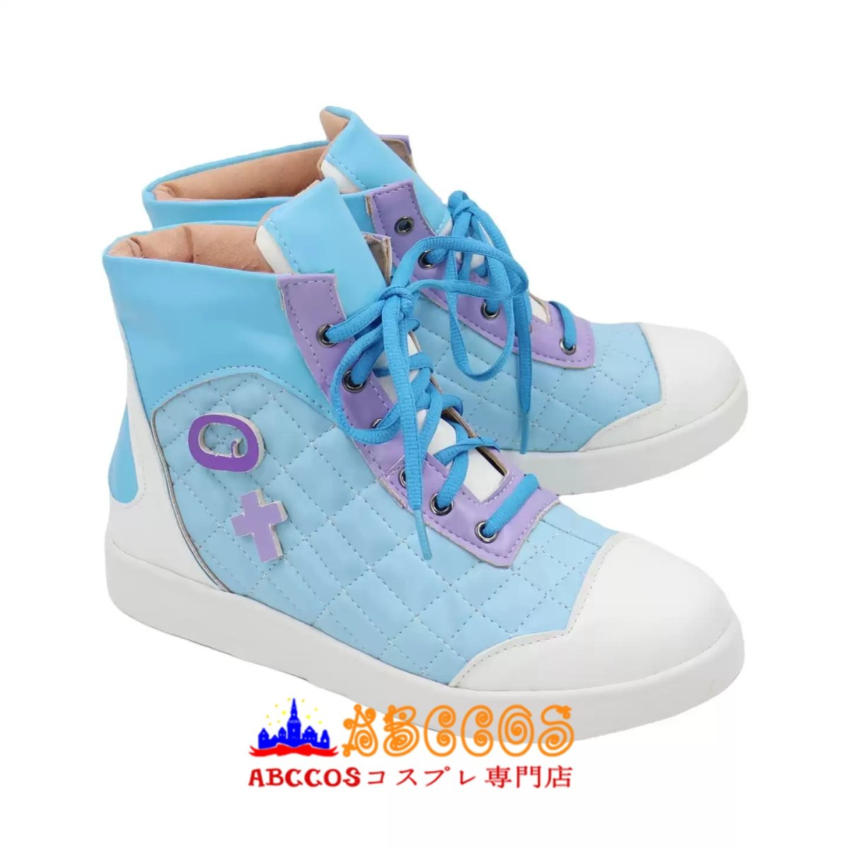 画像2: 神様ちゅ〜ず！ センセー女の子似合ってるよっ！ 白鳩いのり コスプレ靴 abccos製 「受注生産」 (2)
