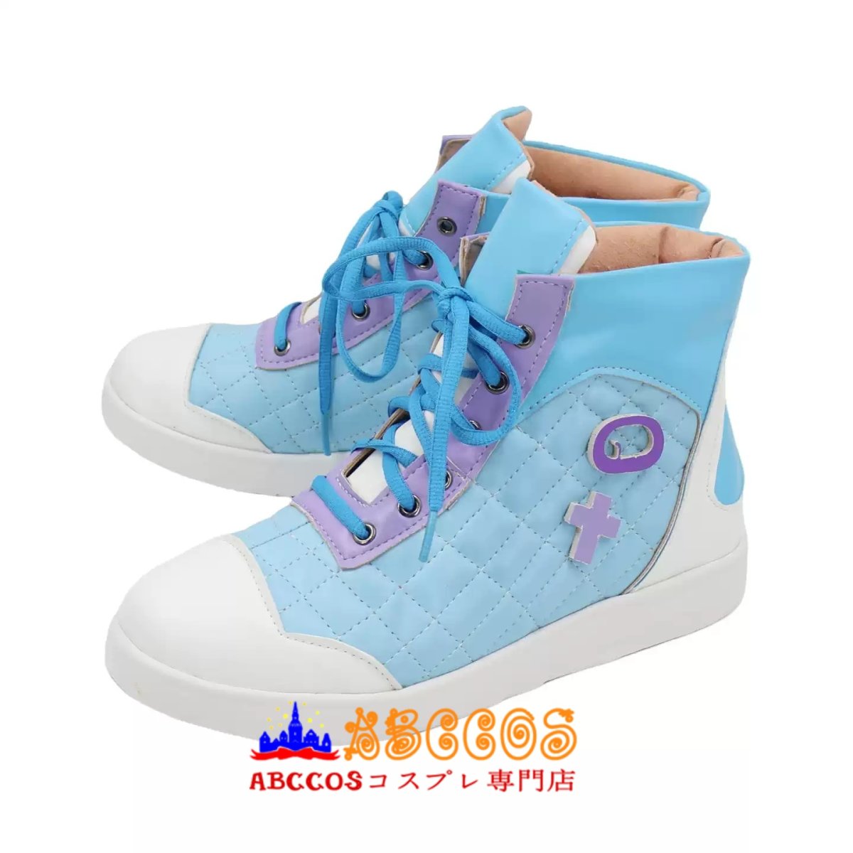画像3: 神様ちゅ〜ず！ センセー女の子似合ってるよっ！ 白鳩いのり コスプレ靴 abccos製 「受注生産」 (3)