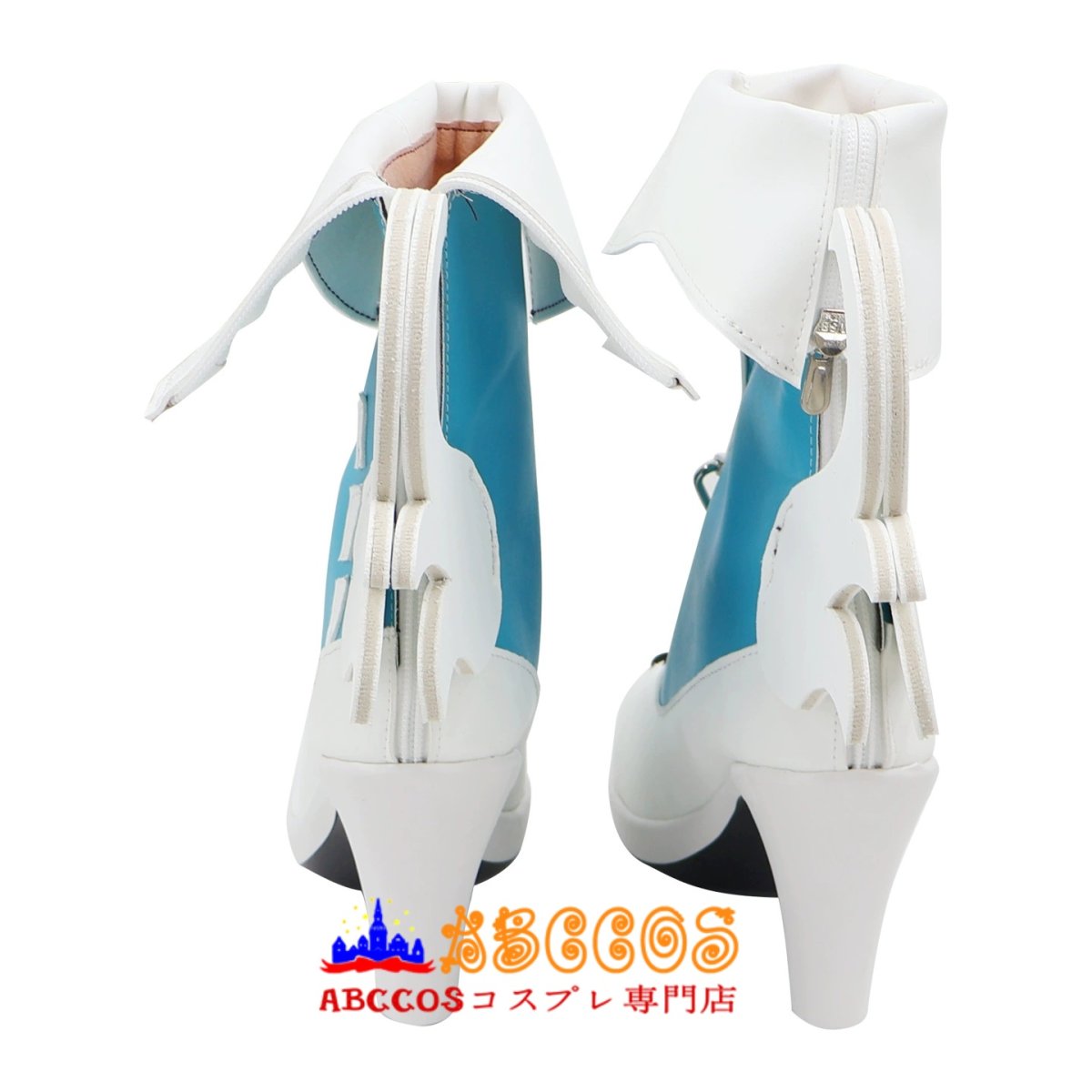 画像4: プロジェクトセカイ カラフルステージ! feat. 初音ミク 日野森志歩（ひのもり しほ）コスプレ靴 abccos製 「受注生産」 (4)