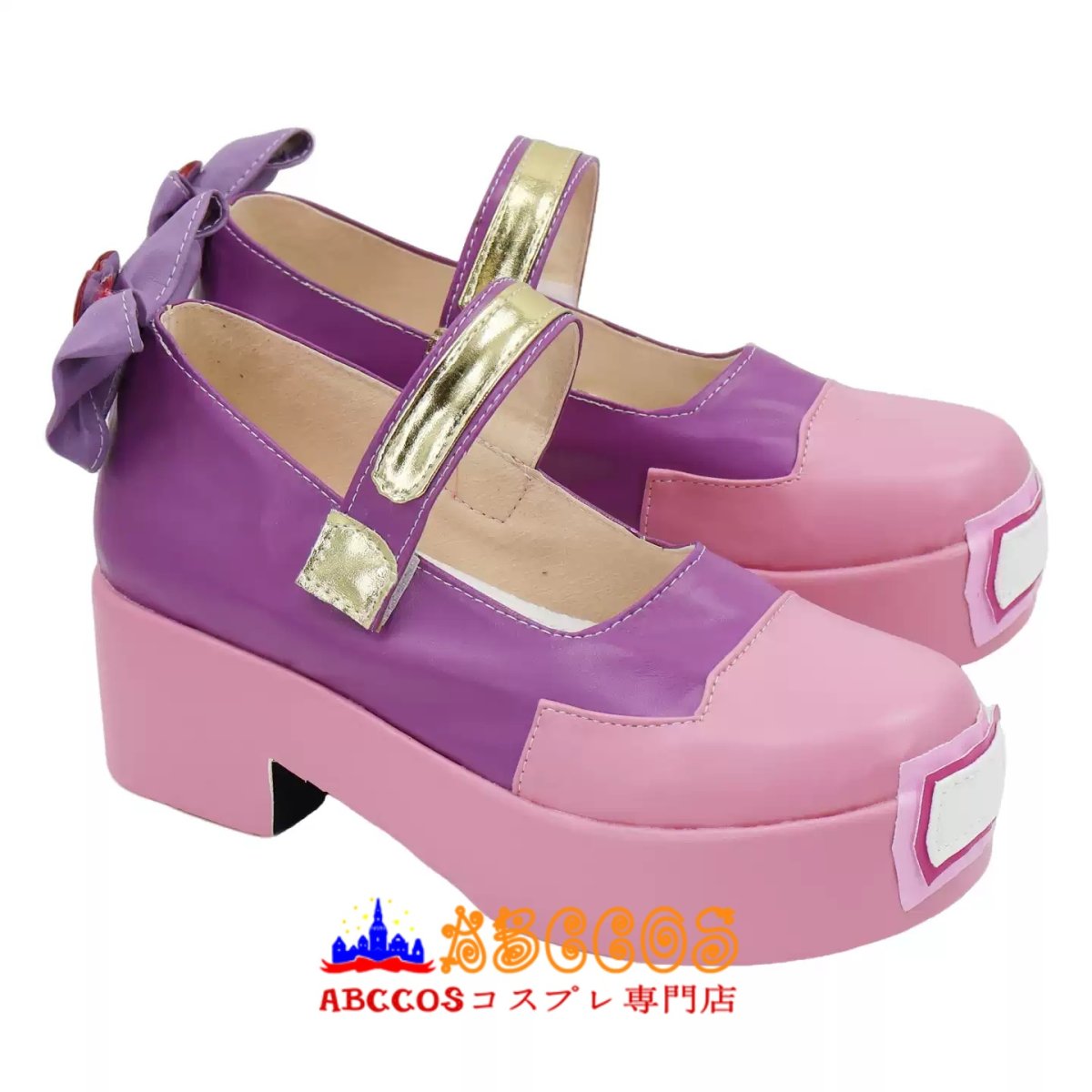 画像2: オーバーウォッチ Overwatch メイの魔法少女 Kiriko 家守霧子 コスプレ靴 abccos製 「受注生産」  (2)