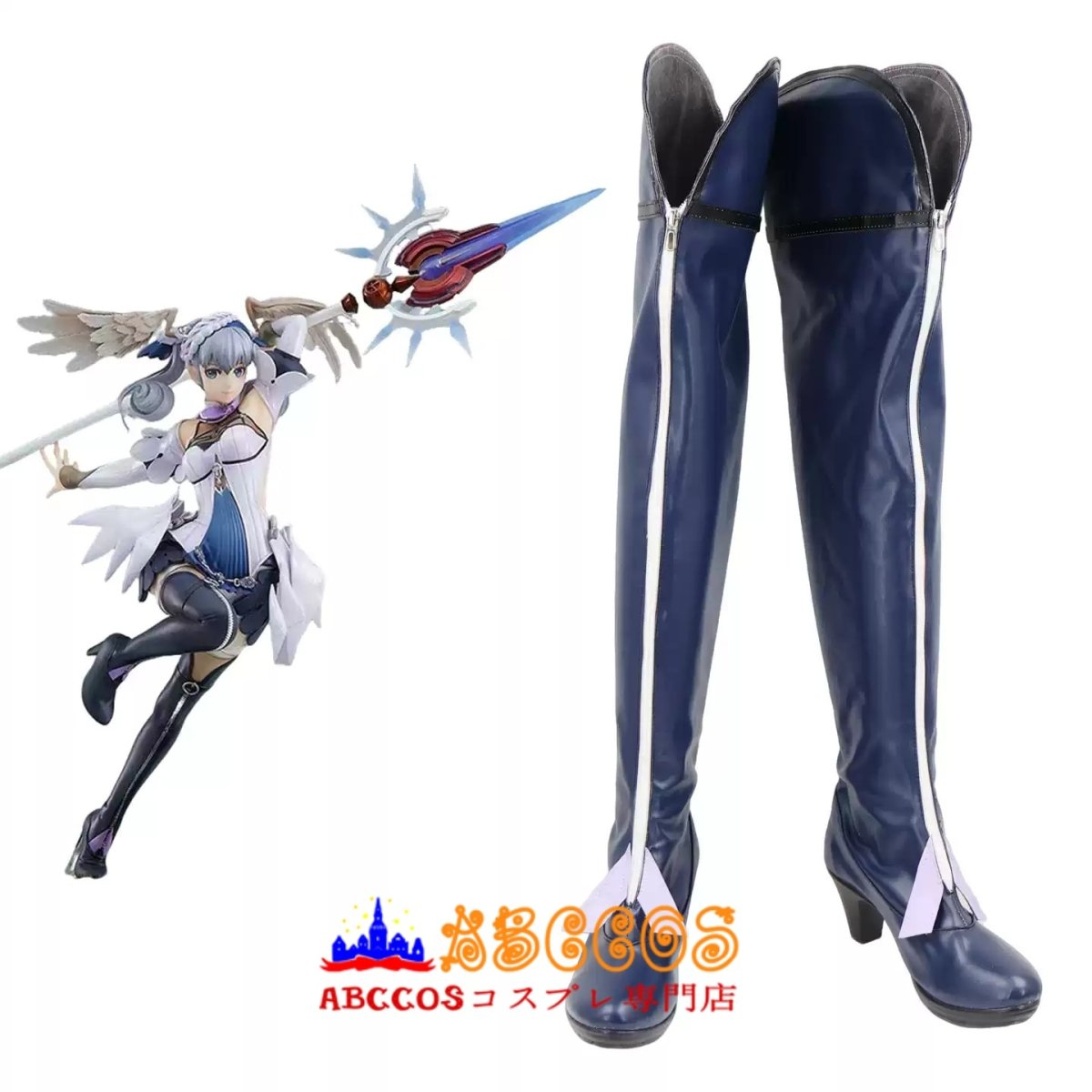 画像5: ゼノブレイド/ Xenoblade ディフィニティブ・エディション メリア コスプレ靴 abccos製 「受注生産」 (5)
