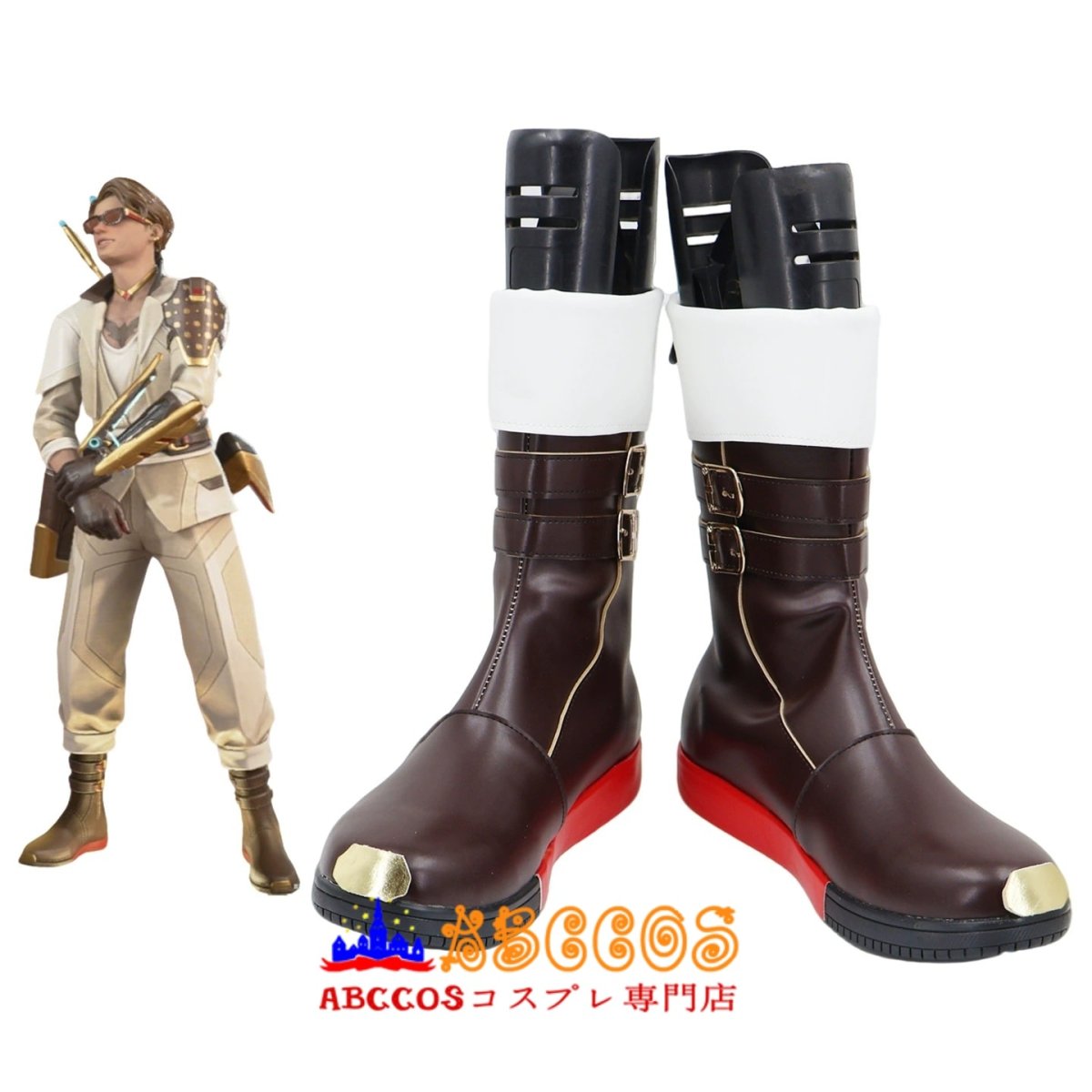 画像5: エーペックスレジェンズ Apex Legends Sparrow Romeo コスプレ靴 abccos製 「受注生産」 (5)