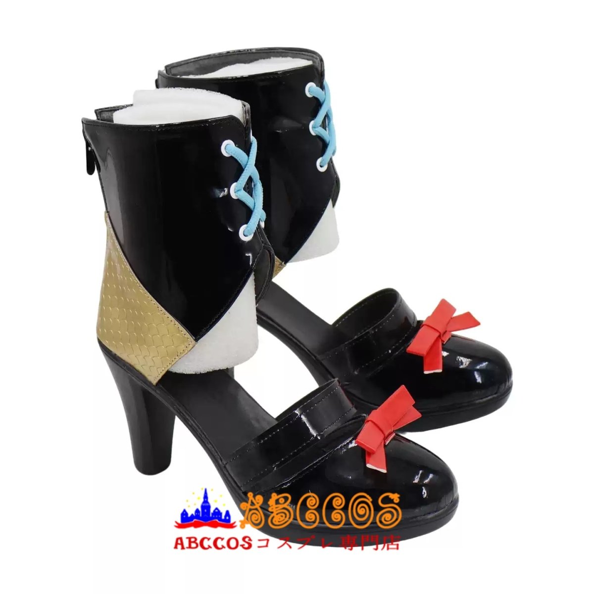 画像2: 初音ミク Hatsune Miku fufu コスプレ靴 abccos製 「受注生産」 (2)