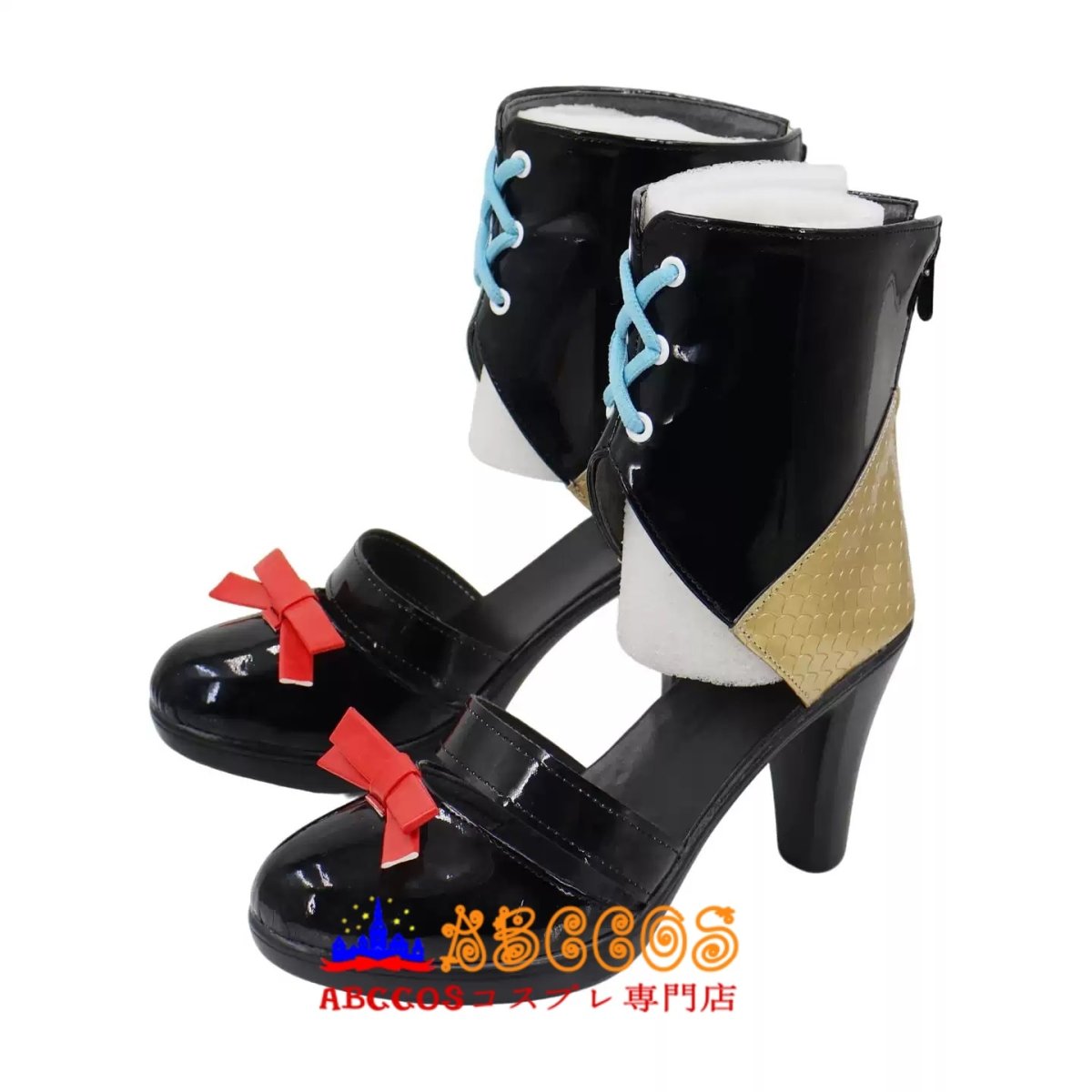 画像3: 初音ミク Hatsune Miku fufu コスプレ靴 abccos製 「受注生産」 (3)