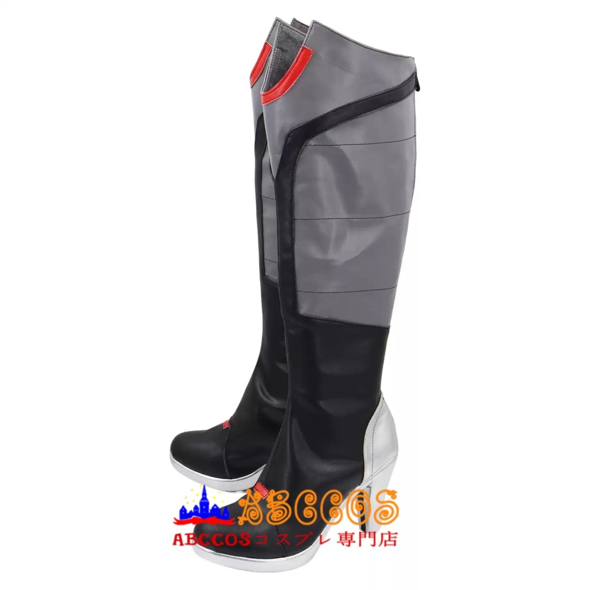 画像3: オーバーウォッチ Overwatch 暗殺者 アメリ・ラクワ Widowmaker コスプレ靴 abccos製 「受注生産」 (3)