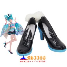 画像5: 初音ミク -和バニー- 1/7スケールフィギュア コスプレ靴 abccos製 「受注生産」 (5)