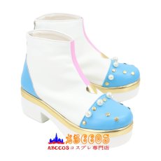 画像2: アイカツ！アイドルカツドウ！ 霧矢あおい コスプレ靴 abccos製 「受注生産」 (2)