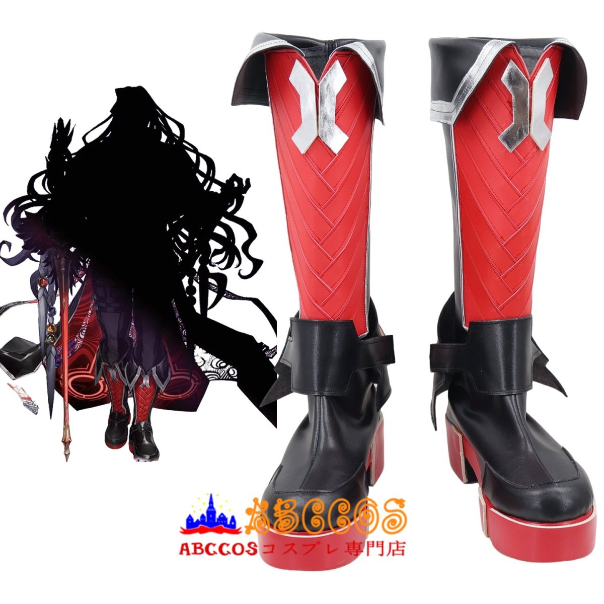 画像5: Fate/Grand Order フェイト/グランドオーダー FGO アレッサンドロ・ディ・カリオストロ コスプレ靴 abccos製 「受注生産」 (5)