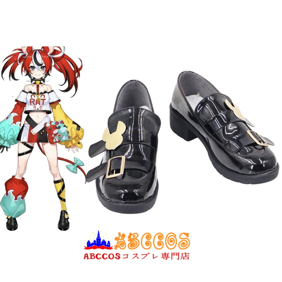 画像5: Hololive EN ハコス・ベールズ Hakos Baelz コスプレ靴 abccos製 「受注生産」 (5)