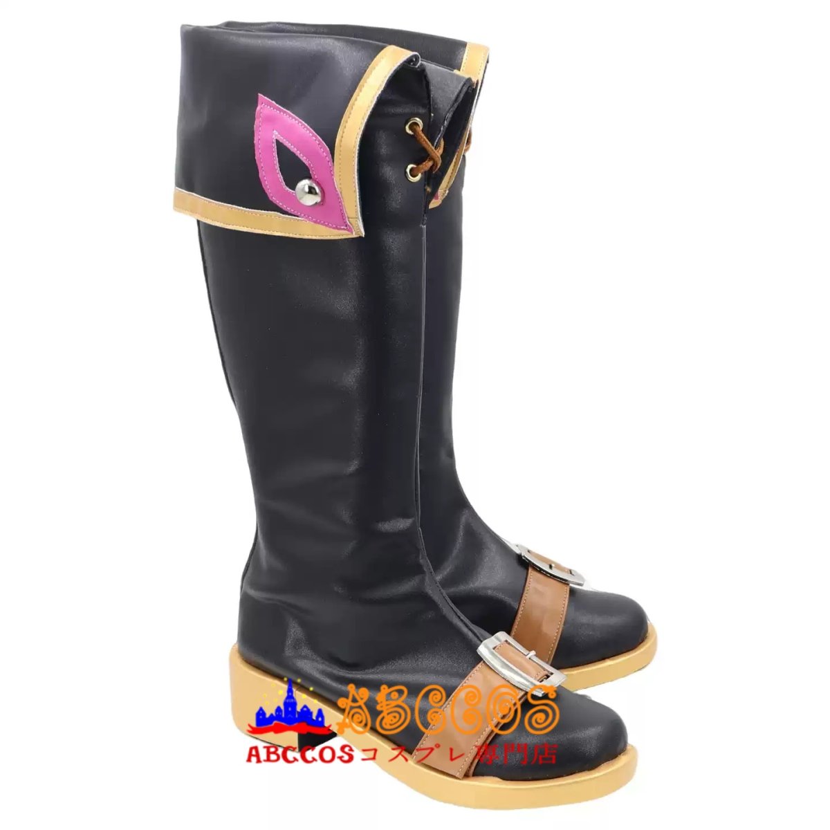 画像2: オーバーウォッチ Overwatch Kiriko 霧子 コスプレ靴 abccos製 「受注生産」 (2)