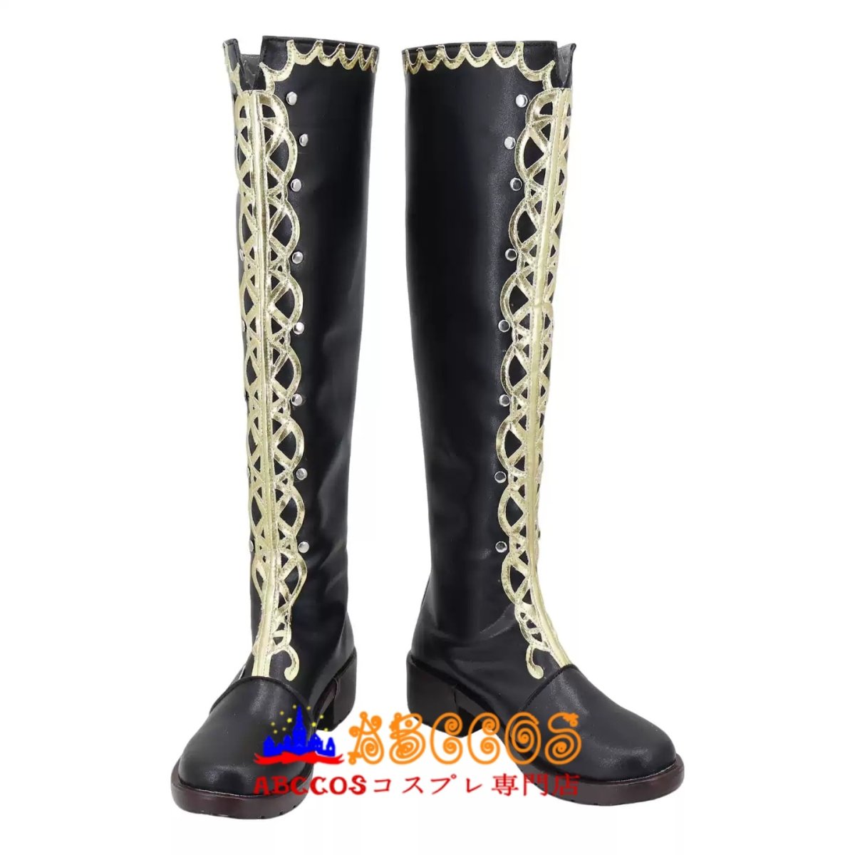 画像1: バンドリ！BanG Dream! Roselia（ロゼリア）宇田川 あこ コスプレ靴 abccos製 「受注生産」 (1)