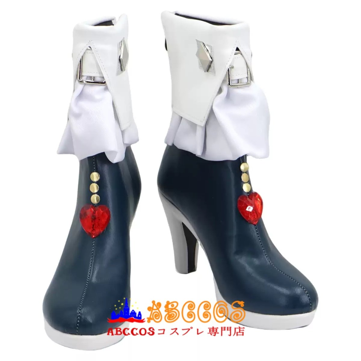 画像1: プロジェクトセカイ カラフルステージ！ feat. 初音ミク 草薙寧々（くさなぎ ねね）コスプレ靴 abccos製 「受注生産」 (1)