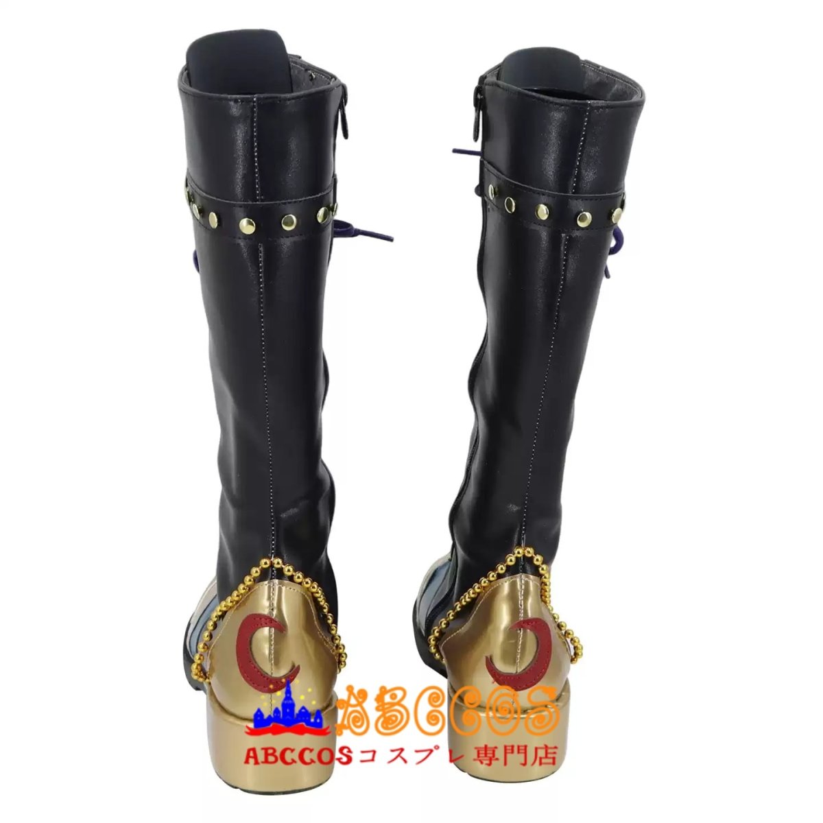 画像4: あんさんぶるスターズ! 蓮巳敬人 ブーツ コスプレ靴 abccos製 「受注生産」 (4)