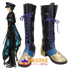 画像5: あんさんぶるスターズ! 蓮巳敬人 ブーツ コスプレ靴 abccos製 「受注生産」 (5)