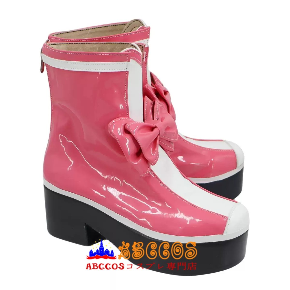 画像2: しゅごキャラ! 日奈森亜夢 コスプレ靴 abccos製 「受注生産」 (2)
