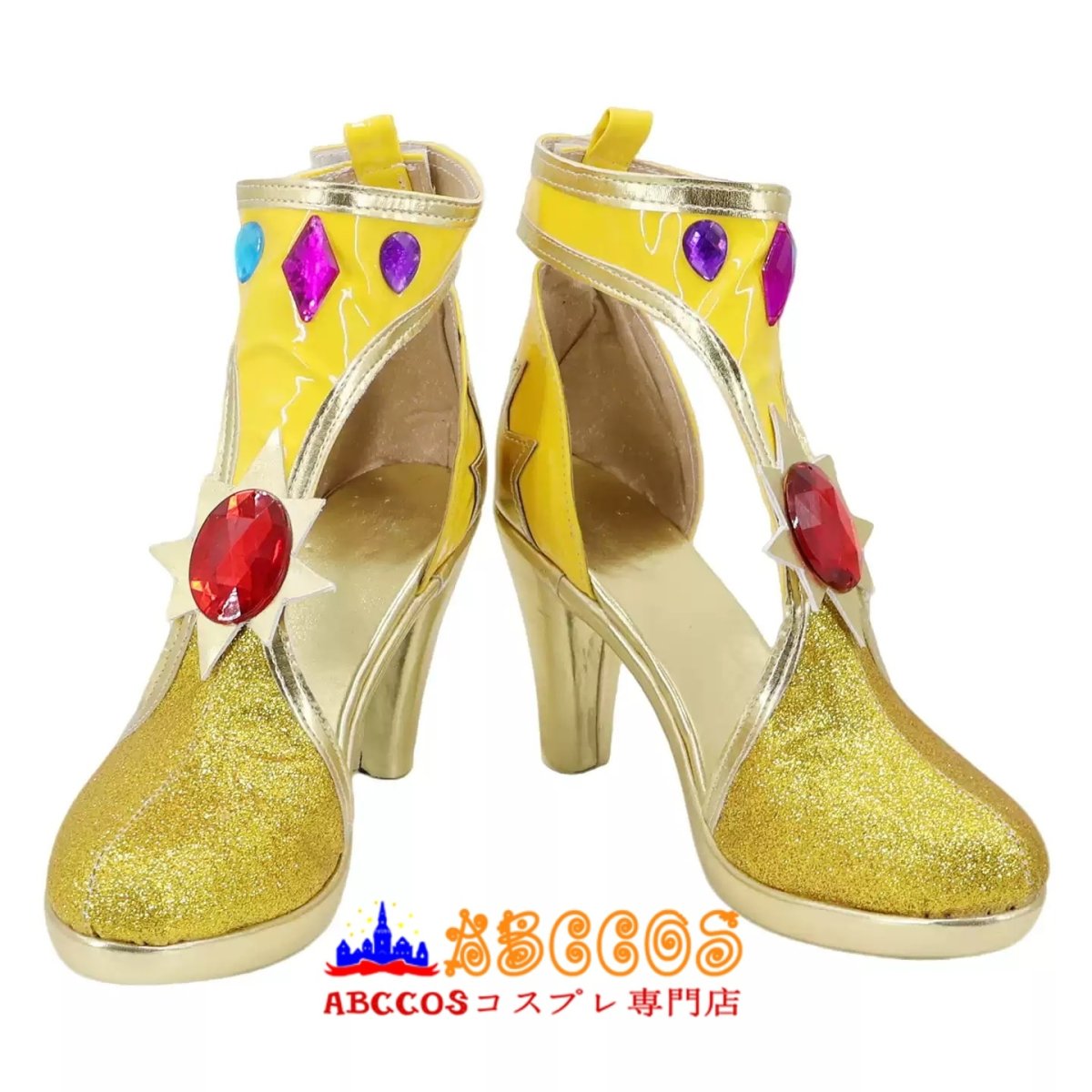 画像1: アイカツ！アイドルカツドウ！ 霧矢あおい /Kiriya Aoi コスプレ靴 abccos製 「受注生産」 (1)
