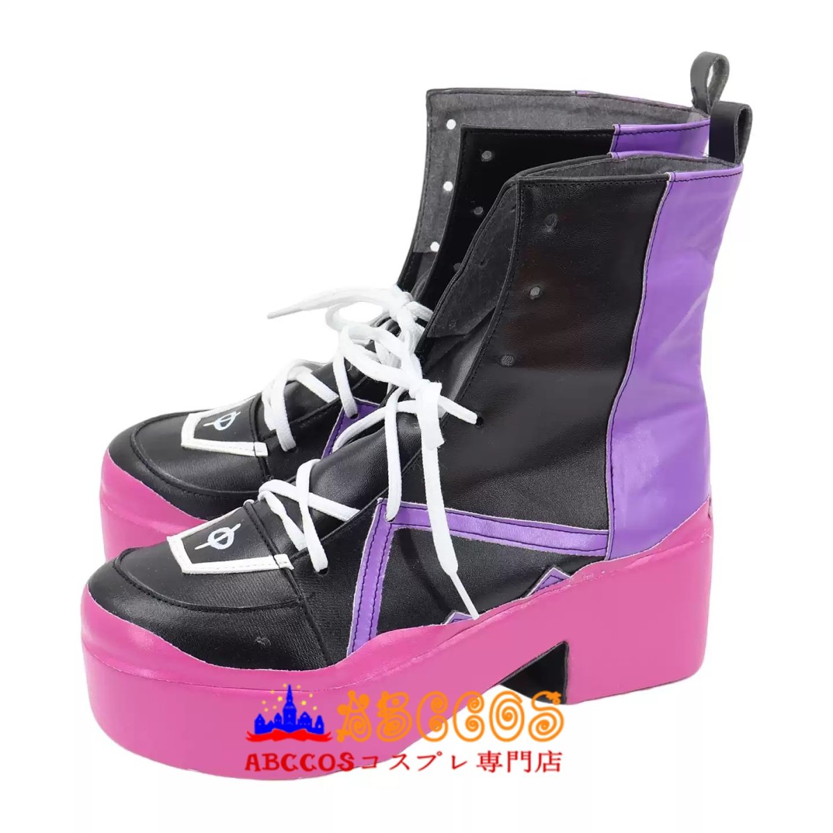 画像3: アルゴナビス フロム バンドリ ARGONAVIS from BanG Dream! 宇治川紫夕 （うじがわ しゅう）コスプレ靴 abccos製 「受注生産」 (3)