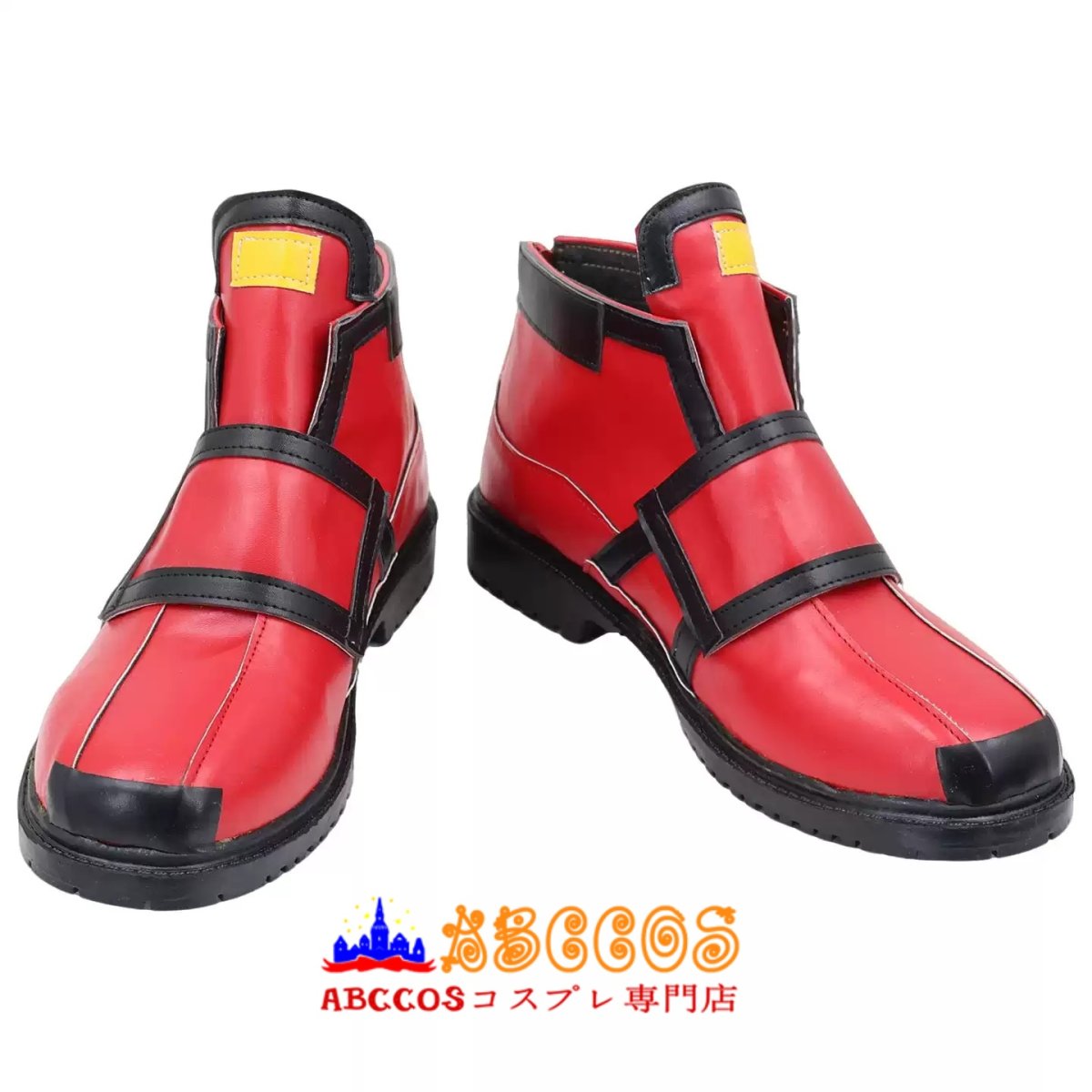 画像1: Guilty Gear -Strive- ギルティギア ストライヴ SOL·BADGUY ソル·バッドガイ コスプレ靴 abccos製 「受注生産」 (1)