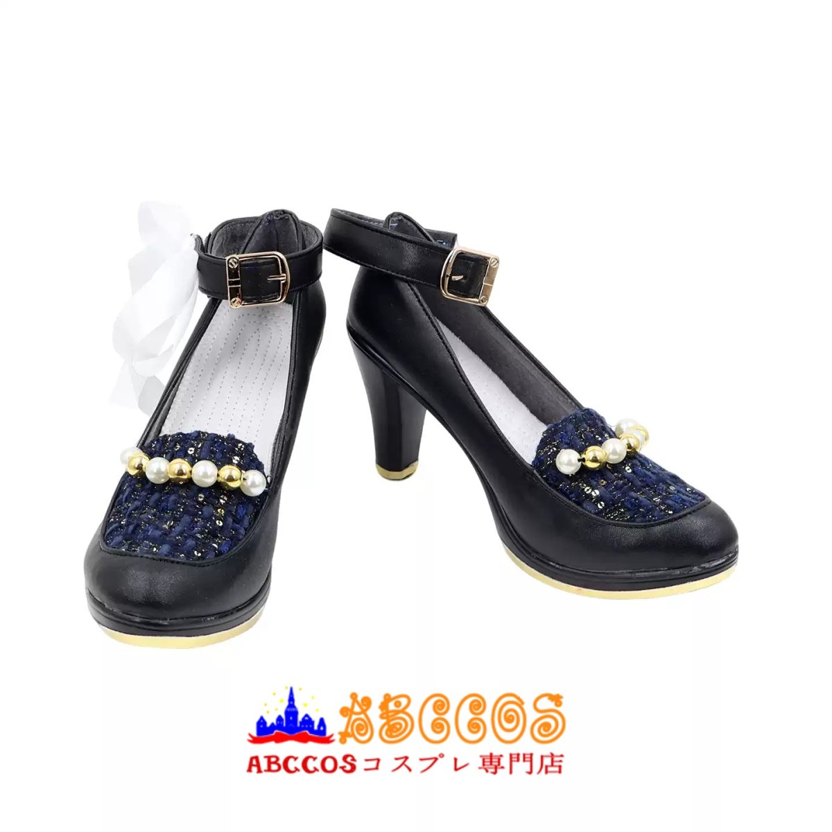 画像1: アイドルマスター シンデレラガールズ 一ノ濑 志希/ いちのせ しき コスプレ靴 abccos製 「受注生産」 (1)