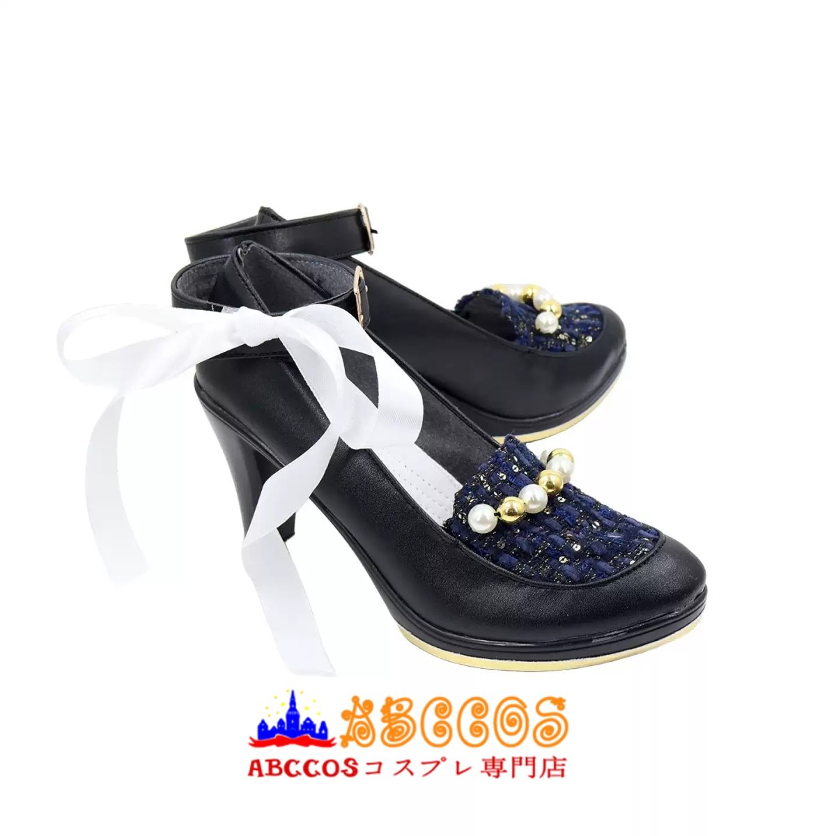 画像2: アイドルマスター シンデレラガールズ 一ノ濑 志希/ いちのせ しき コスプレ靴 abccos製 「受注生産」 (2)