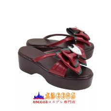 画像2: 東方心綺楼　〜 Hopeless Masquerade 秦こころ（はたのこころ）コスプレ靴 abccos製 「受注生産」 (2)