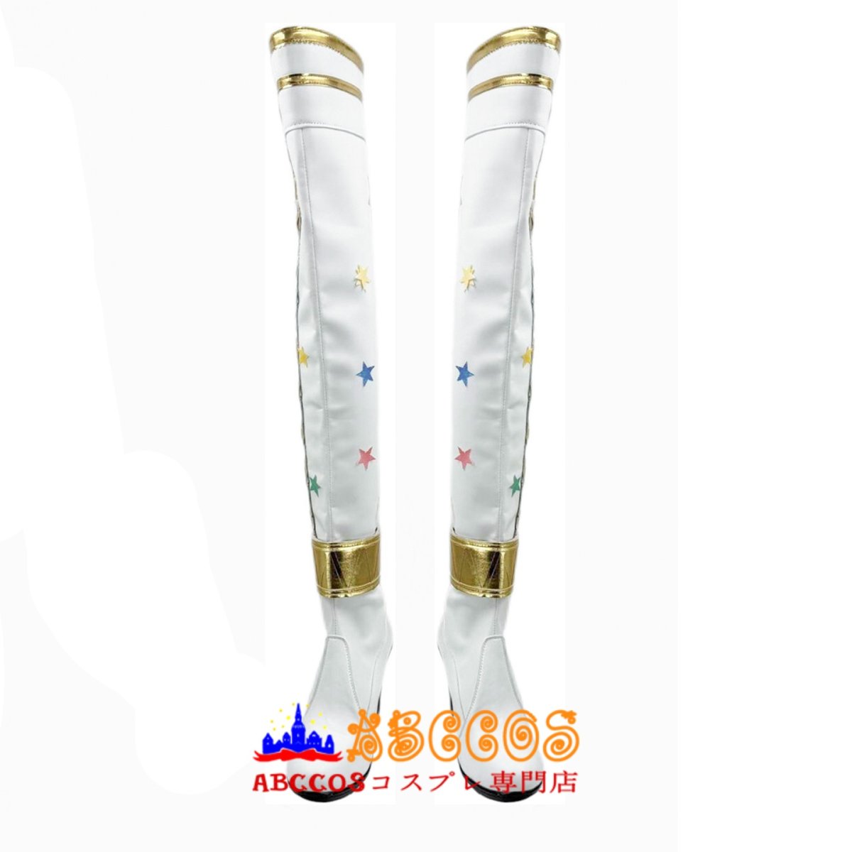 画像1: アイカツ！アイドルカツドウ！ 星宮いちご  霧矢あおい コスプレ靴 abccos製 「受注生産」 (1)